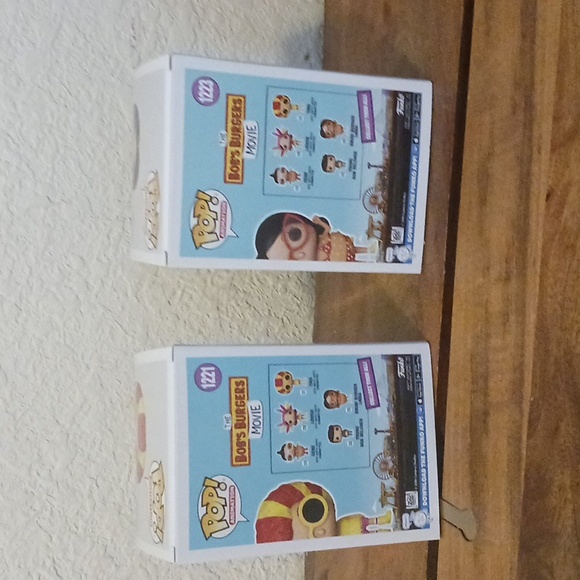 Set Of 2 Funko Pop Bob's Burgers Tina and Linda Figures - Picture 3 of 6
